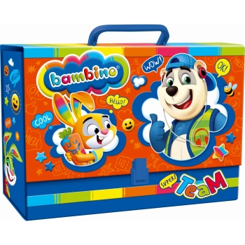 Teczka z szerokim grzbietem St.Majewski Bambino XXL A4 kolor: mix [mm:] 330x248