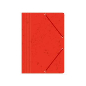 Teczka kartonowa na gumkę Interdruk A4 kolor: mix (TEGUPREŻ)