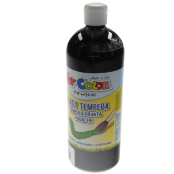Farba tempera Hob-Art kolor: czarny 1000ml
