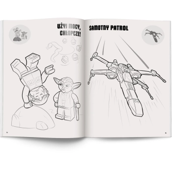 Książka dla dzieci Ameet LEGO® STAR WARS™. Kolorowanka z Naklejkami