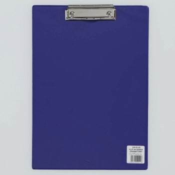 Deska z klipem (podkład do pisania) Biurfol A4 - granatowa [mm:] 230x325 (KH-01-02)