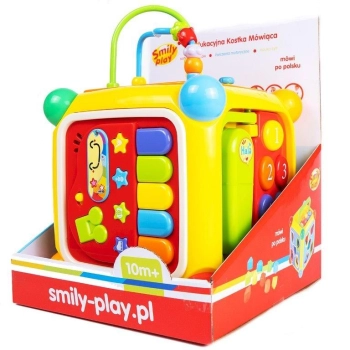 Zabawka edukacyjna Smily Play kostka mówiąca (SP83665)