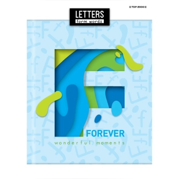 Zeszyt Top 2000 Letters krata (400114118)