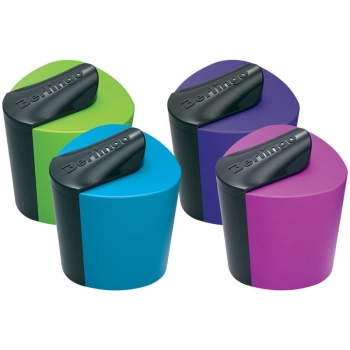 Temperówka Berlingo Color zone 1 otwór, pojemnik, mix kolorów - mix (247386)