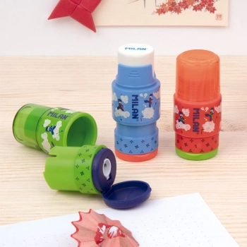 Temperówko-gumka Milan Ninjutsu (4725116NJ)