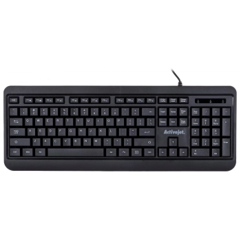 Klawiatura Activejet przewodowa K-3807S - czarny (PERACJKLA0032)