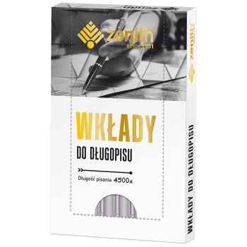 Wkład do długopisu Zenith, czerwony 0,7mm