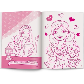 Książka dla dzieci Ameet Barbie?. Kolorowanka