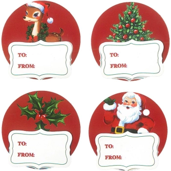 Etykieta samoprzylepna Titanum Craft-Fun Series Boże Narodzenie 3 plansze (19ZJ-003A)