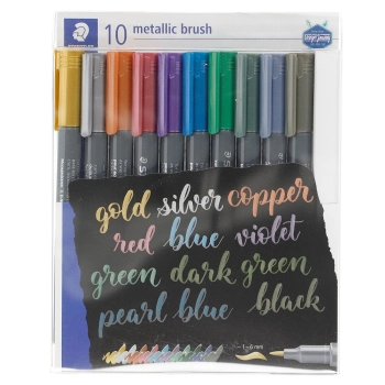 Flamaster Staedtler pędzelkowy 10 kol. (S 8321 TB10)