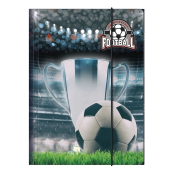 Teczka kartonowa na gumkę Kidea A4 kolor: różne (TGA4PI18)