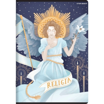 Zeszyt Top 2000 tematyczny religia A5 32k. 70g krata (400168988)