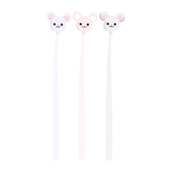 Długopis Strigo MYSZKI  mix żelowy (SSC235)