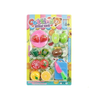 Artykuły kuchenne Adar zestaw owoców i warzyw na rzep, z deską do krojenia (356511)