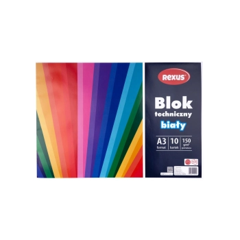 Blok techniczny Beniamin biały A3 biały 10k (4416)