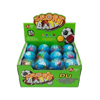 Piłeczka Adar piankowa 6cm globus (521643)