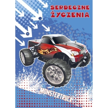 Kartka składana Pol-mak Imieniny B6 (B6LUX)