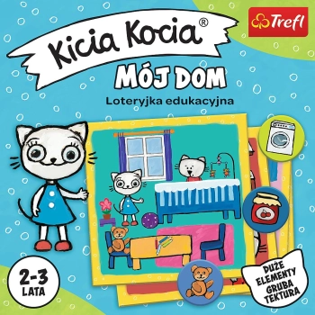 Gra edukacyjna Trefl Kicia Kocia Mó dom (02055)