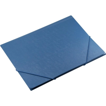 Teczka plastikowa na gumkę Titanum A4 kolor: niebieski [mm:] 235x310 (TG4BL)