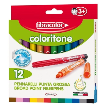 Flamaster Fibracolor 12 kol. (1207)