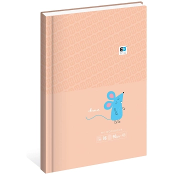 Brulion Interdruk Black & Blue A6 96k. 80g krata (BRA6BBP)