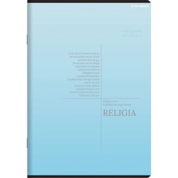 Zeszyt Top 2000 tematyczny religia A5 32k. 70g krata (400168988)