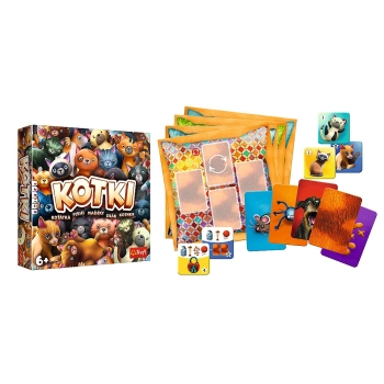 Gra edukacyjna Trefl Kotki (02081)