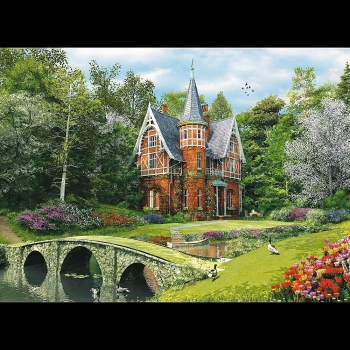Puzzle Trefl drewniane Wiktoriański dom 1000 el. (20145)