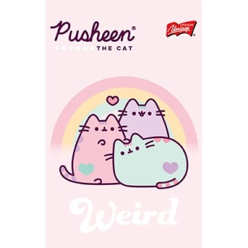 Zeszyt Unipap Pusheen A5 32k. 70g linia kolor
