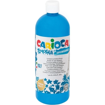 Farba tempera Carioca kolor: niebieska 1000ml 1 kolor.