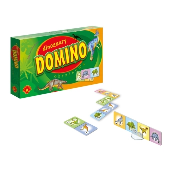 Gra logiczna Alexander DINOZAURY Domino (5906018005554)