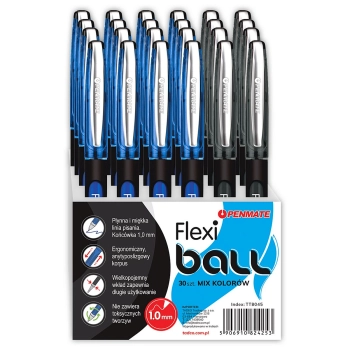 Długopis wielkopojemny Penmate mix 1,0mm (TT8045)