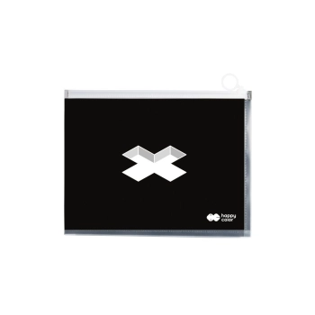 Teczka plastikowa na suwak Happy Color B5 kolor: mix (HA 4613 2520-JU)