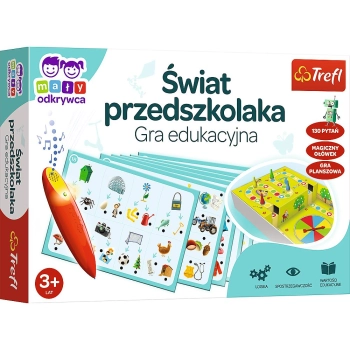 Gra edukacyjna Trefl Mały Odkrywca i Magiczny Ołówek Świat przedszkolaka Magiczny ołówek (02112)
