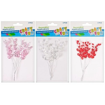 Kwiaty Craft with Fun bukiet kryształowy (404578)