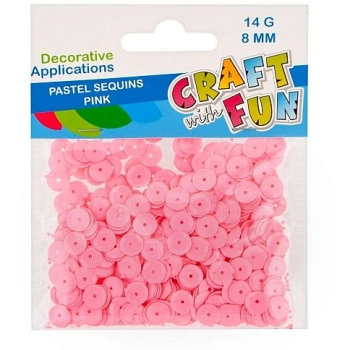 Cekiny Mega Creative Pastel różowe 14g (439325)