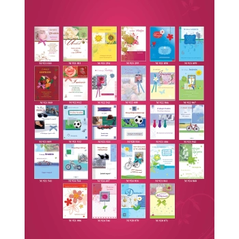 Kartka składana Artis collage Inspiracja M / INS / INE B6 [mm:] 116x166