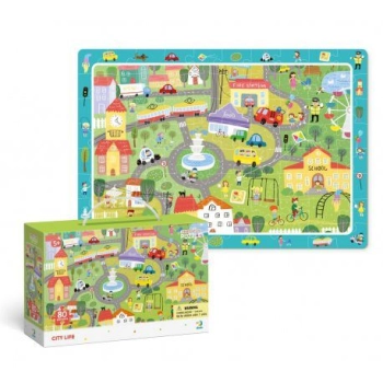 Puzzle Dodo obserwacyjne życie w mieście 80 el. (DOP300135)