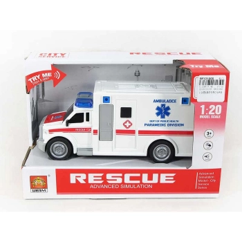 Ambulans Icom 21cm światło i dźwięk (BF121000)