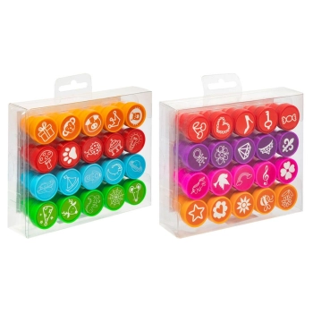 Zestaw pieczątek Grafix 20 szt. (100054)