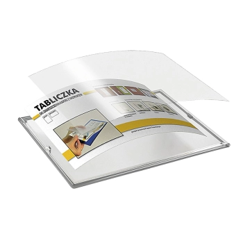 Tablica samoprzylepna Panta Plast - przezroczysty [mm:] 70x110