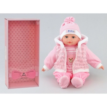 Lalka Adar Bobas 35 cm, z polskim dźwiękiem, BOX [mm:] 350 (501294)