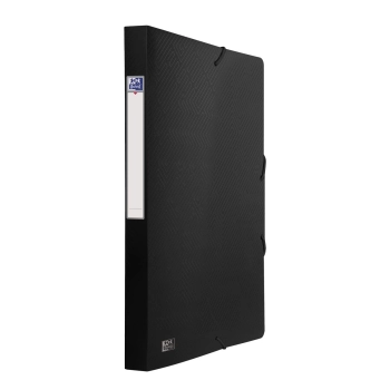 Teczka plastikowa na gumkę Oxford Urban A4 kolor: czarny [mm:] 250x330 (400104953)