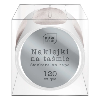 Naklejka (nalepka) Interdruk GLAM na taśmie (120szt)
