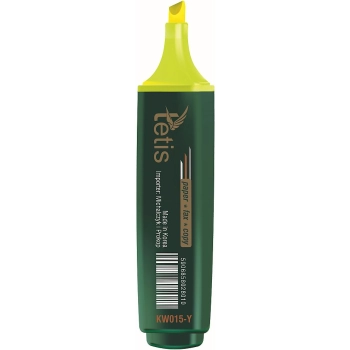 Zakreślacz Tetis, żółty 5mm (KW015-Y)