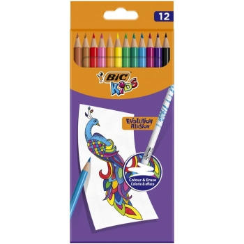 Kredki ołówkowe Bic Kids ILLUSION 12 kol. (989683)