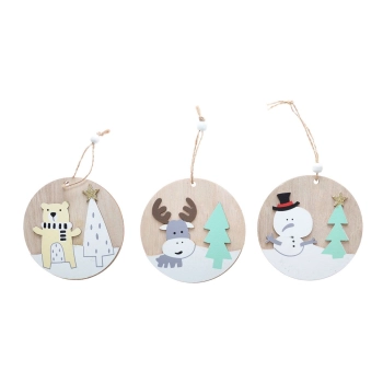 Zawieszka Arpex drewniana (BD4636)