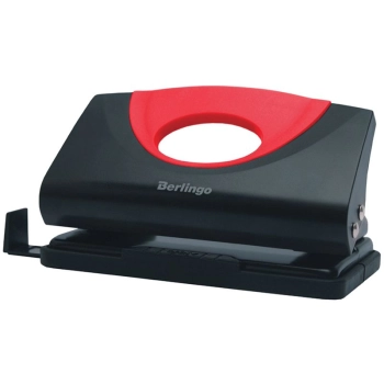 Dziurkacz Berlingo czarno-czerwony 10k (305918)