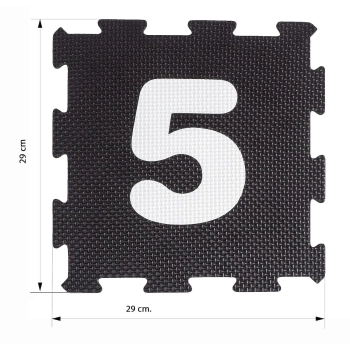 Mata dla malucha Smily Play piankowa cyfry, 29x29cm (SP84352)