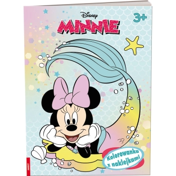 Książka dla dzieci Ameet Minnie Kolorowanka z naklejkami